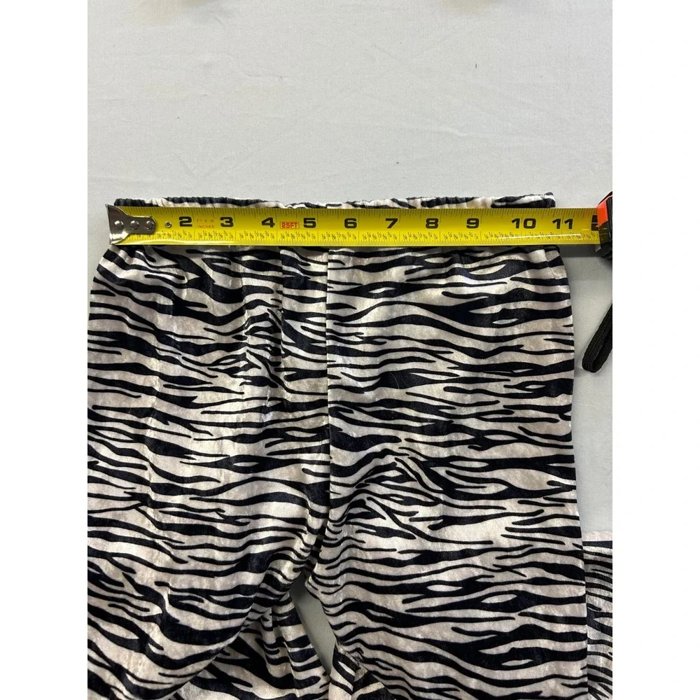 Vintage Jo-Ann Stores Kids Zebra Print 2-Piece Costume Set size MEdium